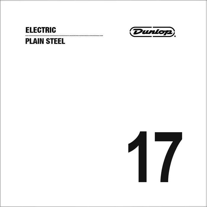 Jim Dunlop DPS17 Plain Steel Electric Guitar String, .017