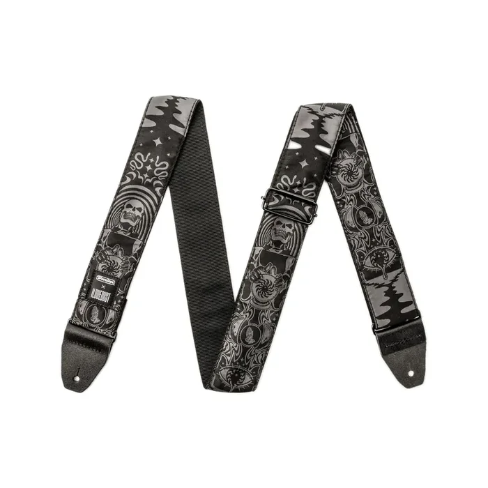 Jim Dunlop ILD13 I Love Dust Endless Midnight Guitar Strap