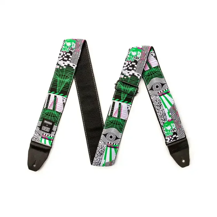 Jim Dunlop ILD16 I Love Dust Tempest Fuzz Guitar Strap