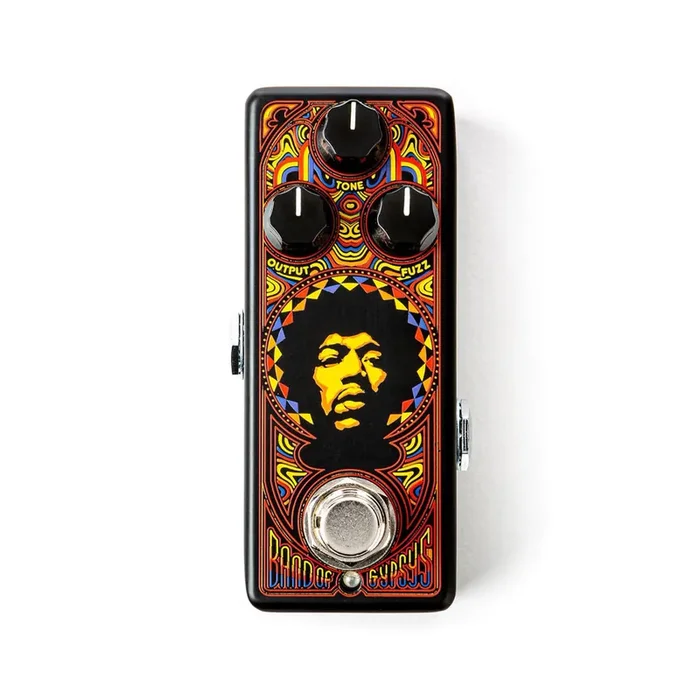 Jim Dunlop JHW4 Jimi Hendrix 69 Psych Series Band of Gypsys Fuzz Guitar Effects Pedal