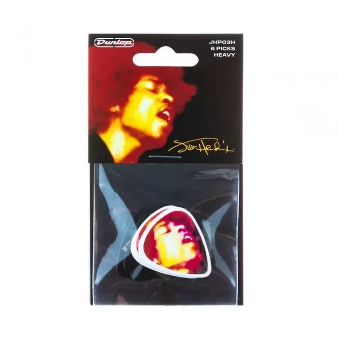 Jim Dunlop Jimi Hendrix ‘Electric Ladyland‘ Album Cover Guitar Picks, 6-Pack
