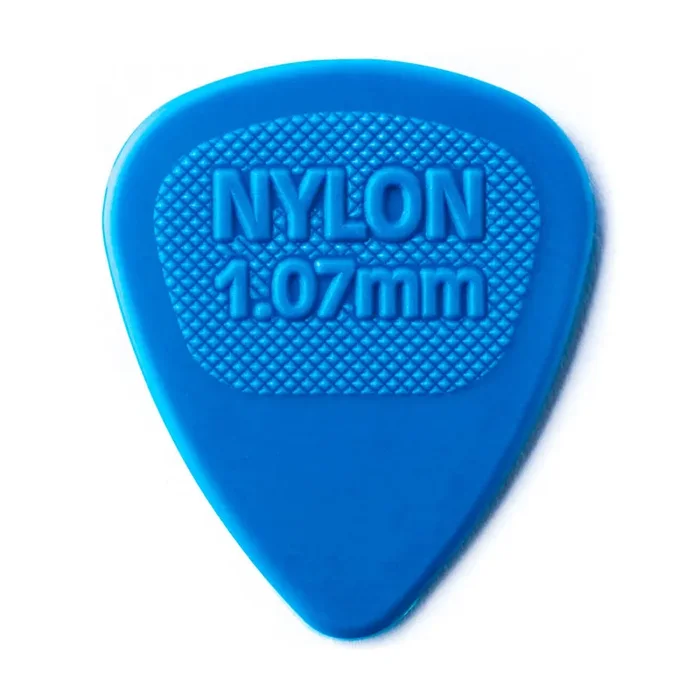 Jim Dunlop Nylon Midi Guitar Pick, 1.07mm, 72-Pack