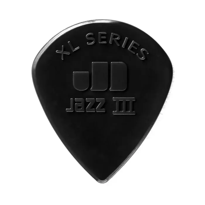 Jim Dunlop Nylon Pick Jazz III Black (Single)