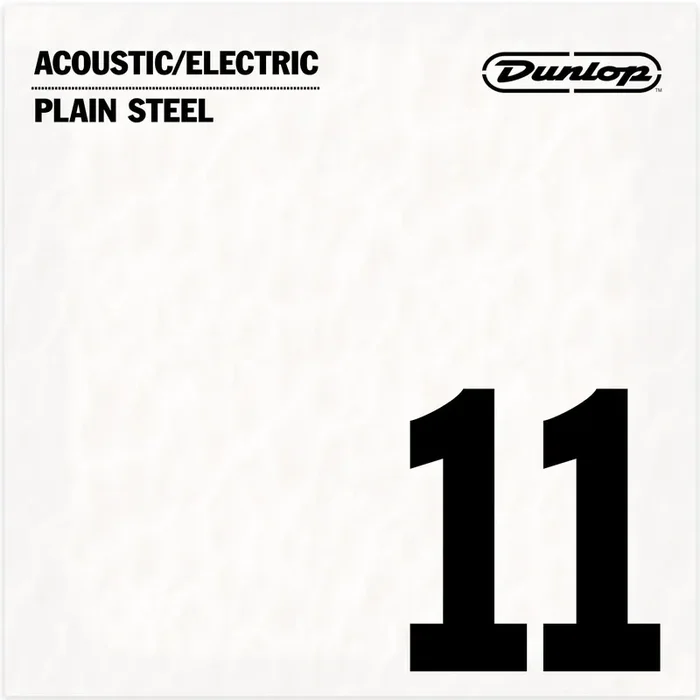 Jim Dunlop Plain Steel 11 (.011″) Single Guitar String