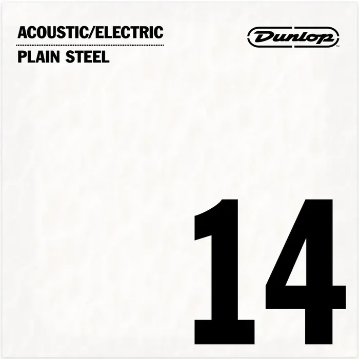 Jim Dunlop Plain Steel 14 (.014″) Single Guitar String