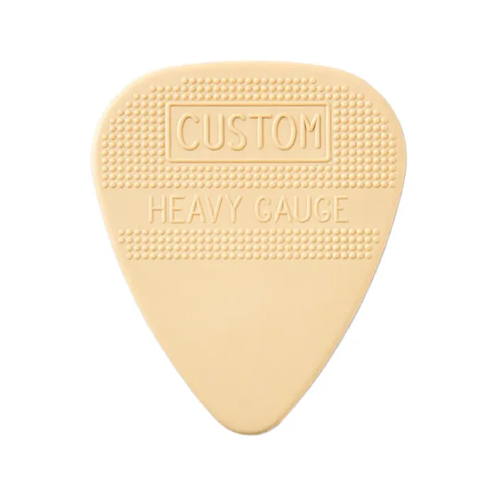 Jim Dunlop x Herco Custom HEV211U66P 66 Ultex Guitar Picks, Heavy, Ivory, 6-Pack