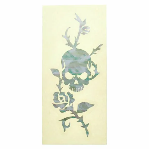 Jockomo Rose & Skull Sticker WP