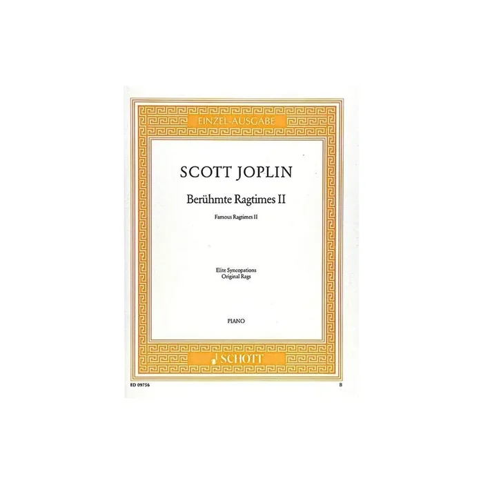 Joplin, Scott – Famous Ragtimes Vol. 2