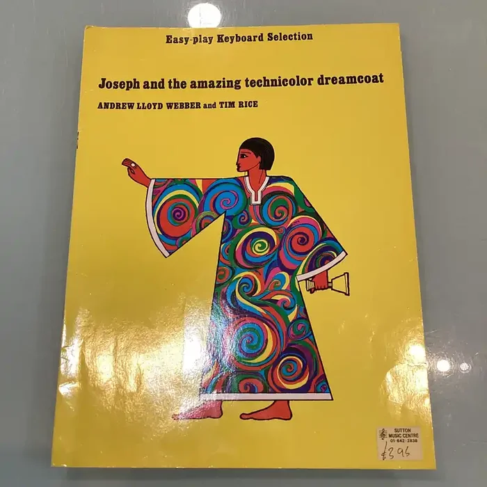 Joseph and The Amazing Technicolour Dreamcoat – Easy Play Keyboard Selection
