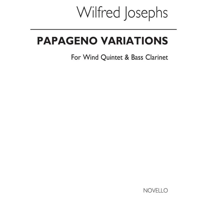 Josephs, Wilfred – Papageno Variations Op.153