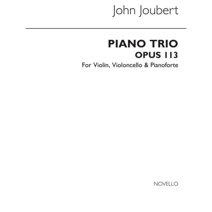 Joubert, John – Piano Trio Op.113
