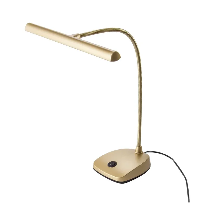K&M Piano Lamp, Gold