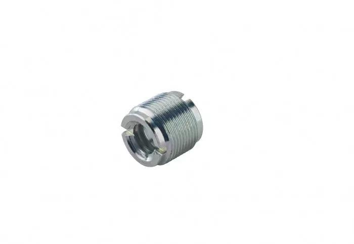 K&M Thread Adapter Zinc Plated 1/2″ – 3/8″