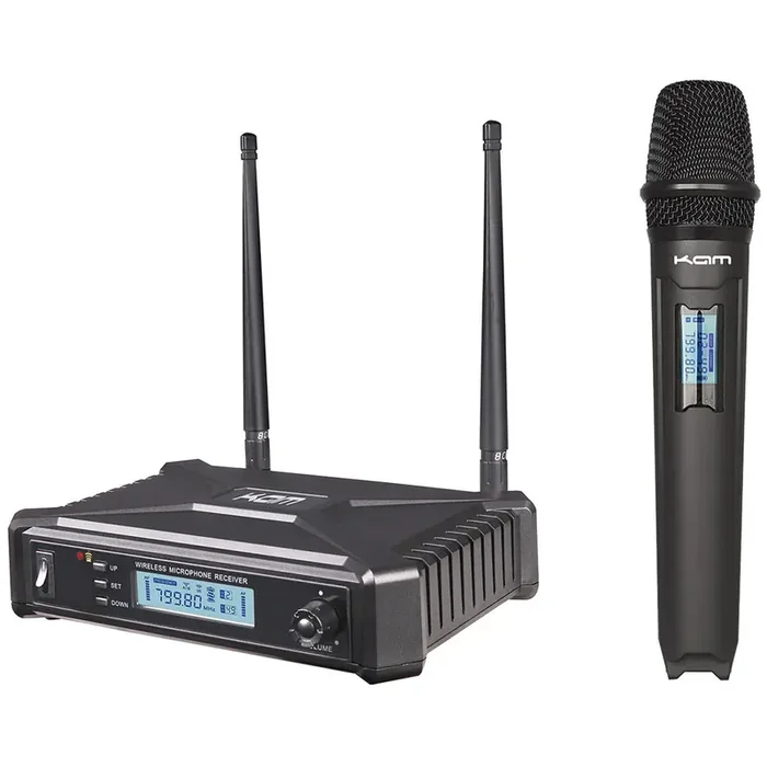 KAM KWM1935 Single Wireless Hand Held Microphone – Multi-Channel