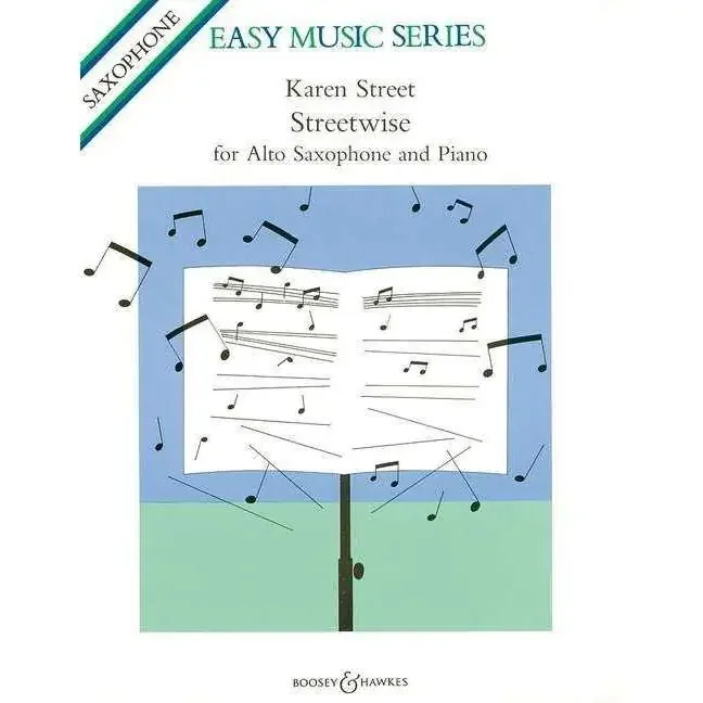 Karen Street Street Wise Easy music Series (for Alto Sax and Piano)