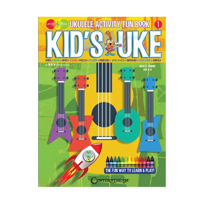 Kid’s Uke – Ukulele Activity Fun Book