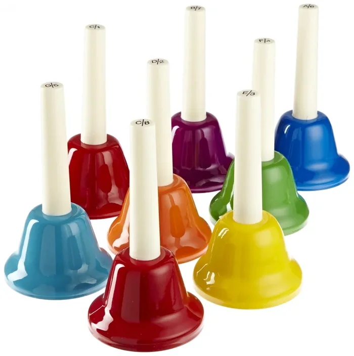 KidsPlay 8 Note Diatonic Handbell Set