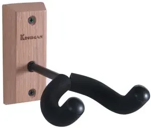 Kinsman Guitar Wall Hanger KWH1 – Natural Light Wood Guitar Mount