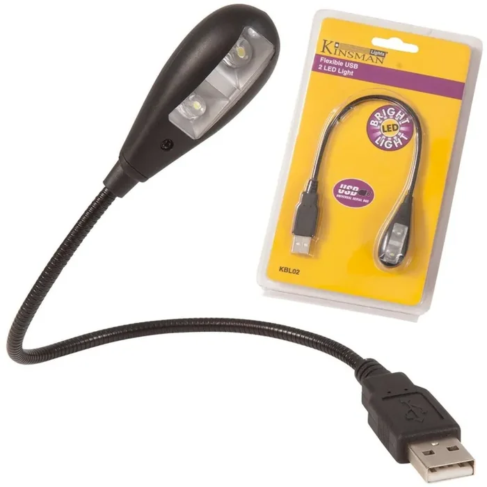 Kinsman USB Flexible 2 LED Light KBL02