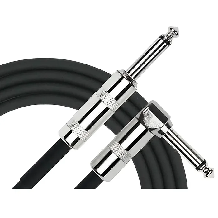 Kirlin 20ft / 6m Straight – Angled Jack Instrument Cables