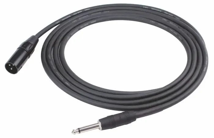 Kirlin 25ft / 7.6m Deluxe XLR (Male) – Jack Cable
