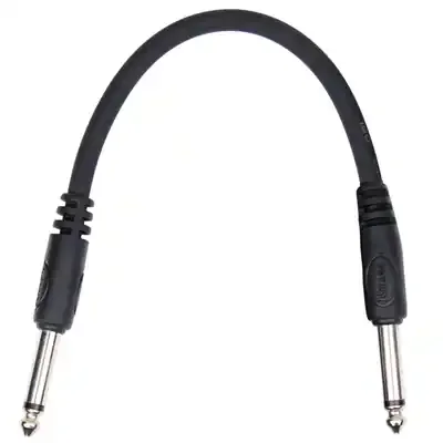 Kirlin 6″ Mono Patch Cable 6.3mm