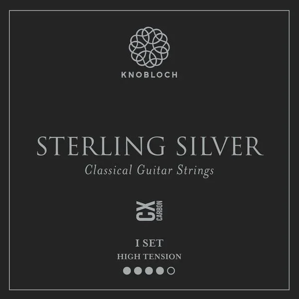 Knobloch Strings Pure Sterling Silver Carbon500