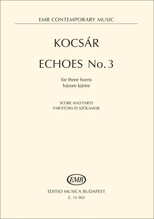 Kocsár: Echoes No. 3