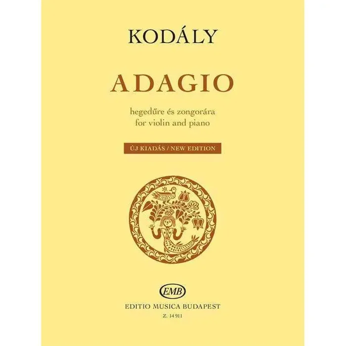 Kodály Adagio (for Violin and Piano)
