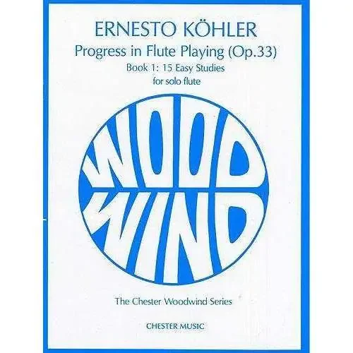 Kohler Progress In Flute Playing Op.33 Book 1