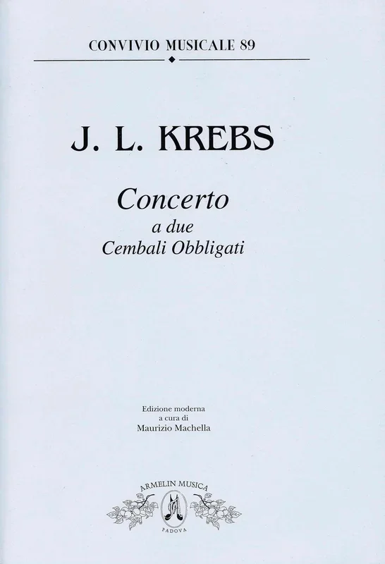 Krebs: Concerto for 2 Harpsichords