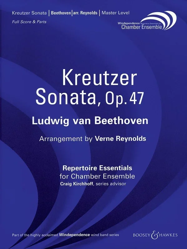 Kreutzer Sonata Sc/Pt Book