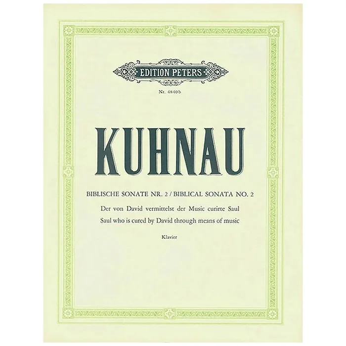 Kuhnau, Johann – 6 Sonatas Depicting Stories from the Bible: Sonata No.2