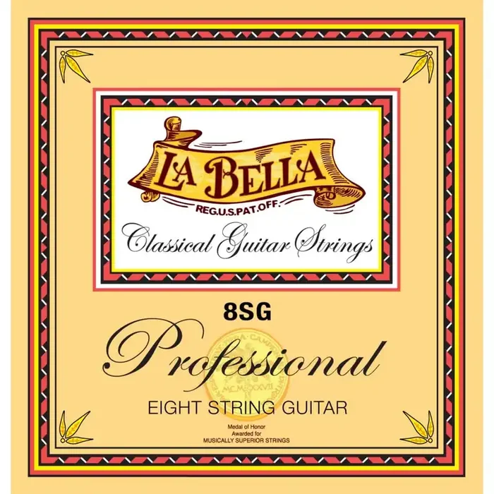 La Bella 8SG Classical 8-String Guitar Strings