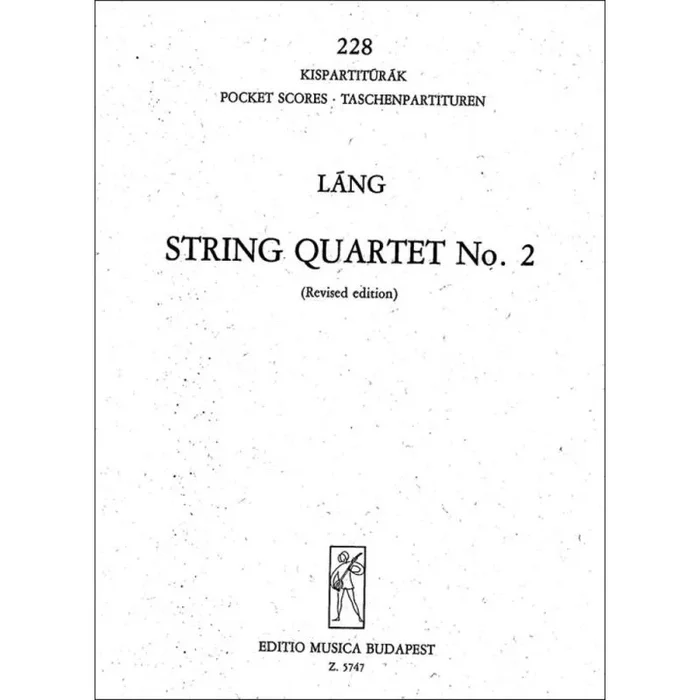 Láng, István – String Quartet No. 2