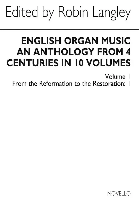 Langley (ed.) Anthology of English Organ Music, Book 1