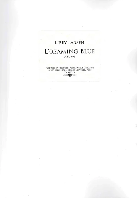 Larsen: Dreaming Blue
