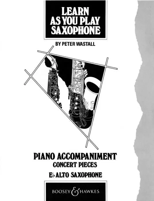 Learn As You Play Saxophone – Piano Accompaniment Concert Pieces (Eb Alto Saxophone)