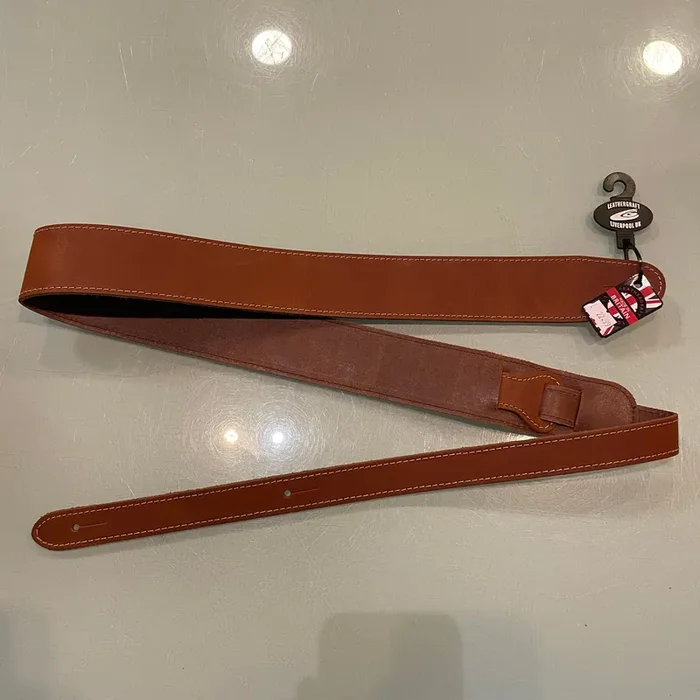 Leathergraft Plain Stitched Guitar Strap