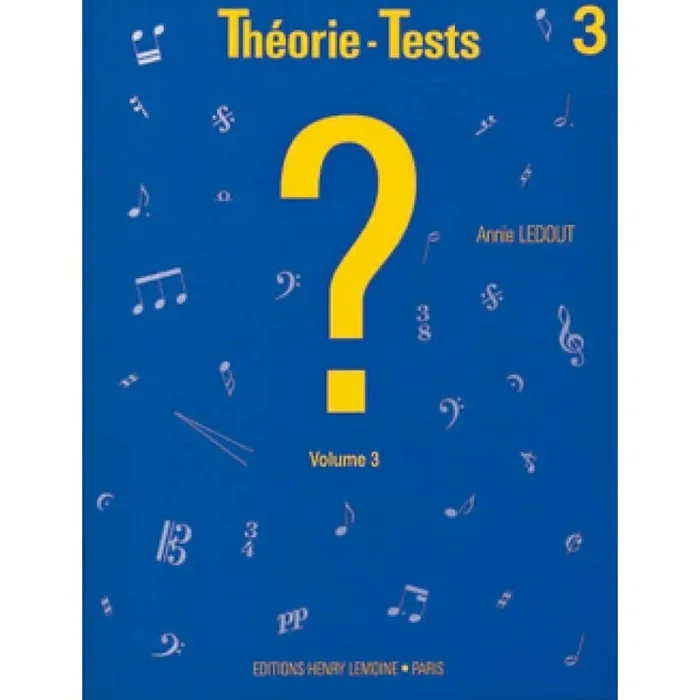 Ledout, Annie – Théorie-tests Vol.3