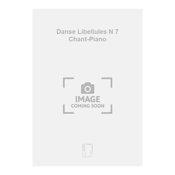 Lehár, Franz – Danse Libellules N 7 Chant-Piano