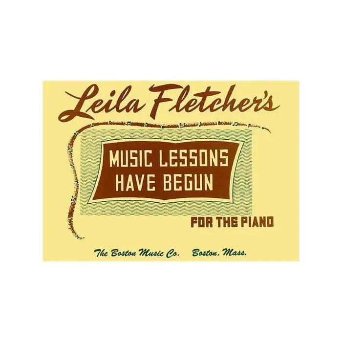 Leila Fletcher‘s Music Lessons Have Begun
