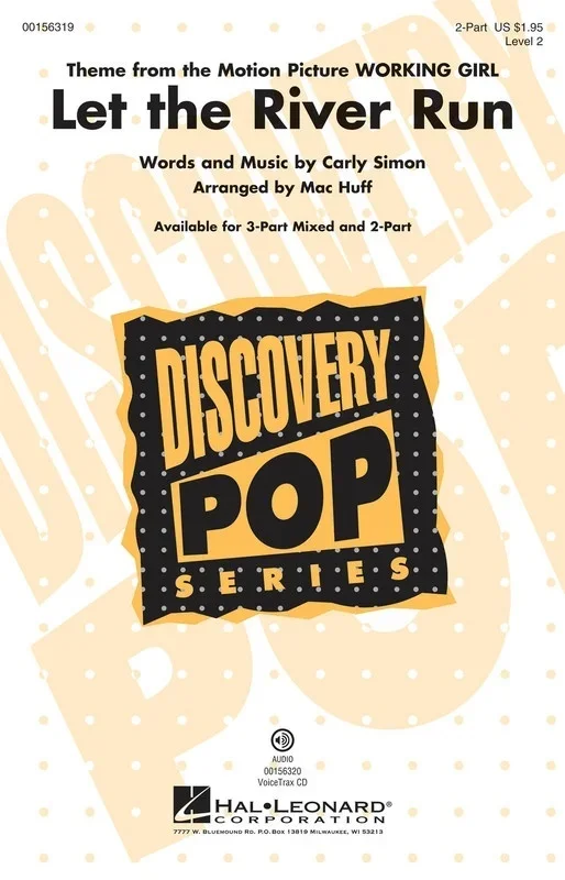 Let The River Run 2 Part (Octavo)