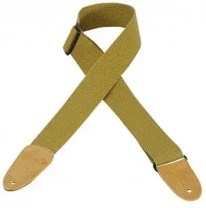 levys MC8-TAN 2 inch Cotton Guitar Strap (TAN)