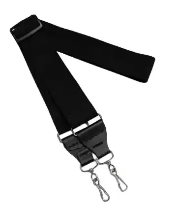 LG Black Webbing Banjo Strap – Clip Style