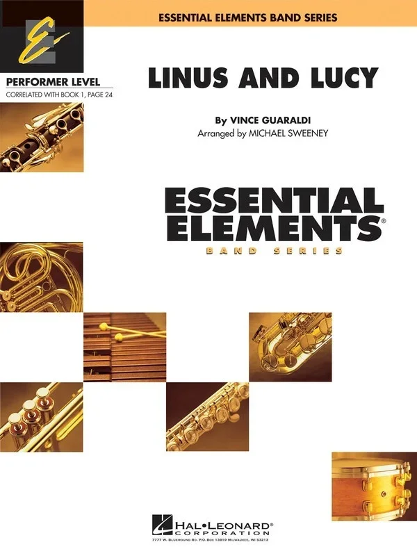 Linus And Lucy Ee1 (Music Score/Parts/CD)