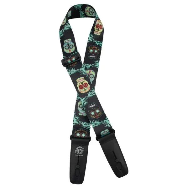 Lock-It Strap 2″ Poly Sugar Skulls