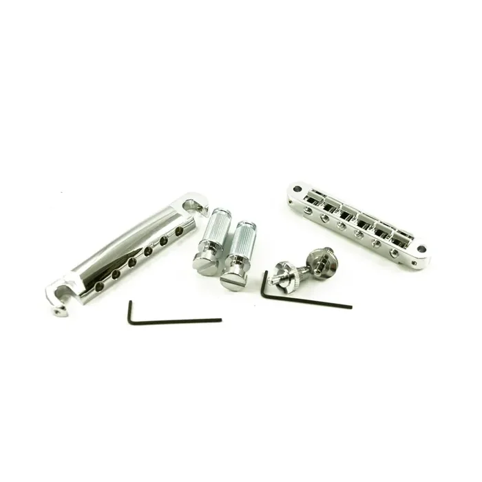 Locking Standard Tune-O-Matic/Tailpiece Set (Small Posts/Unnotched Saddles)