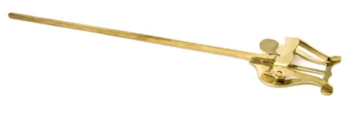 Long straight stem lyre – lacquered