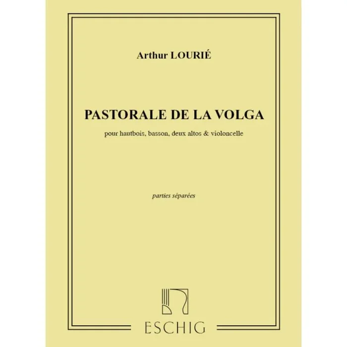 Lourie, Arthur – Pastorale De La Volga Hautbois-Basson-2